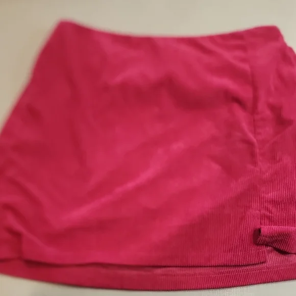 Vibrant Pink Mini Skirt - Picture 1 of 3